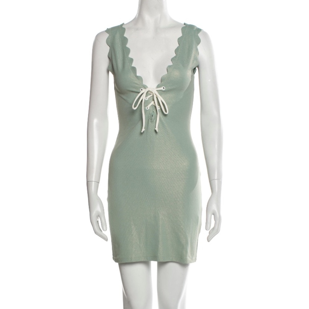 Marysia Swim Green Mini Dress